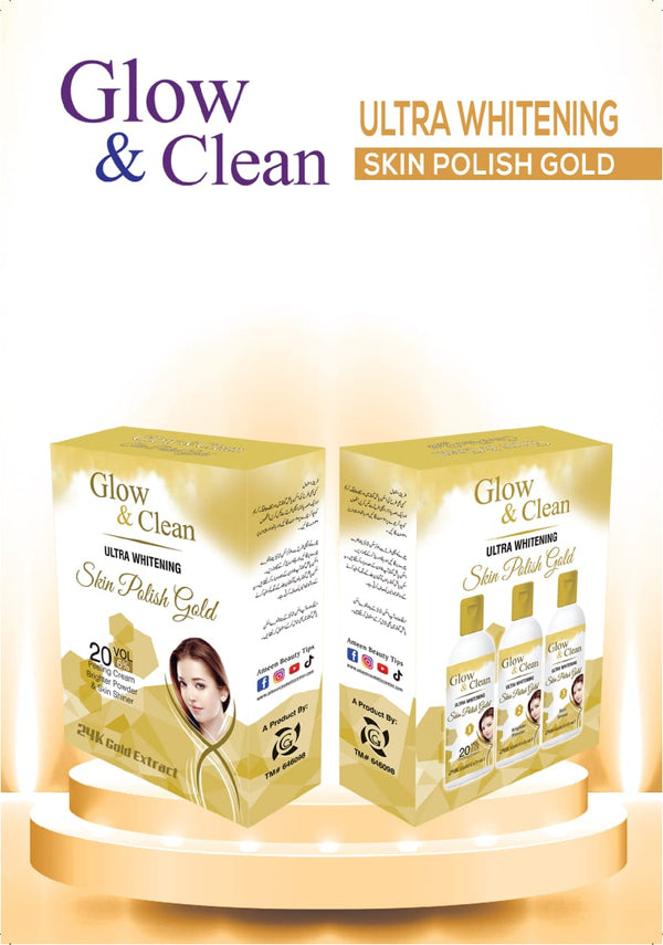 Glow and clean gold Skin Polish 