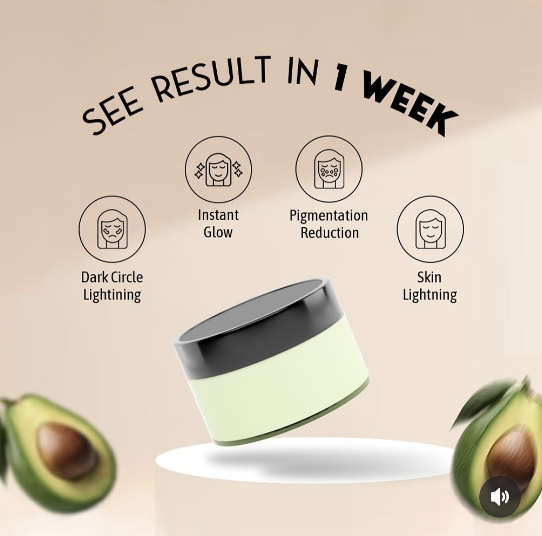 Avocado Whitening Cream 